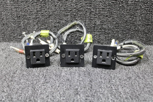 Swearingen SA226-T(B) Electrical Outlet Set of 3