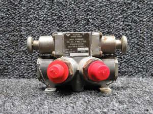 HP848430-6231M Teledyne Hydra-Power Hydraulic 4 Way-3 Position Valve (Rust)