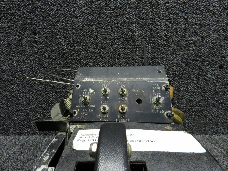 1-4930-3 Learjet L25 Engine Control Throttle Quadrant Assembly