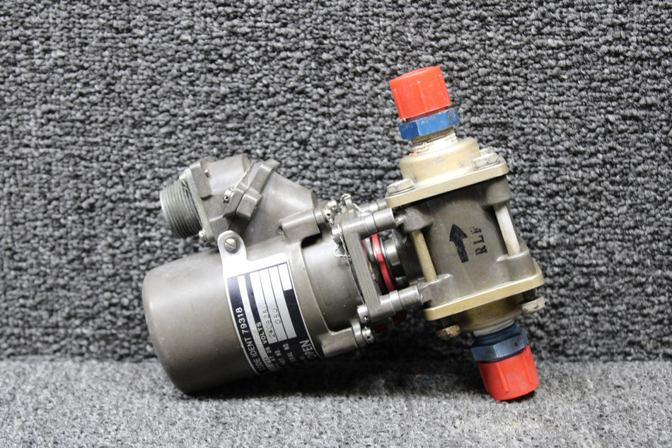 27-19101-1, 240925 Whittaker Fuel Shut Off Actuator Valve Assembly (18-30V, 5A)