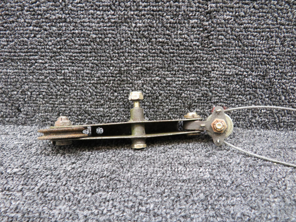 0713070-9 Cessna 182Q Parking Brake Bellcrank Assembly with Pulley and Cables