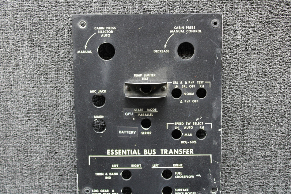 27-19032-35 Swearingen SA226-T(B) Electroluminescent Switch Panel Cover