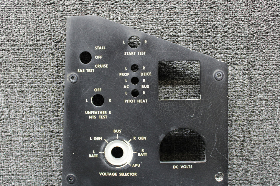27-19032-37 Swearingen SA226-T(B) Electroluminescent Switch Cover Panel