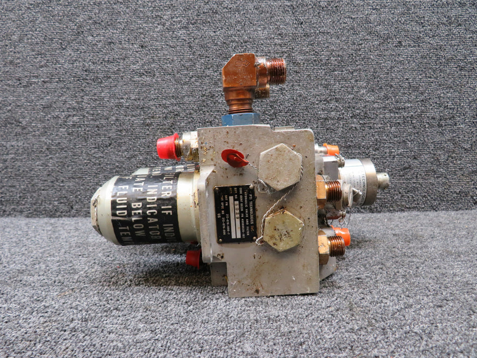 48088820-107 (Alt: 212-076-006-7) PTI Hydraulic Valve & Filter Assy w Connectors