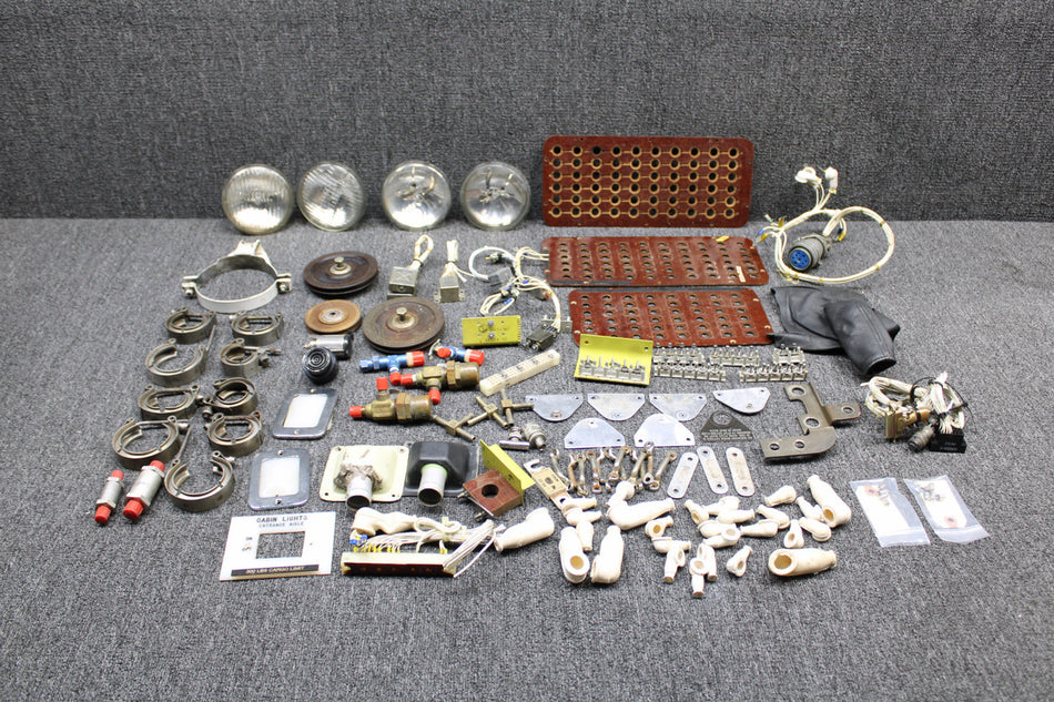 Swearingen SA226-T(B) Goodie Bag with Lights, Switches, Valves, Brackets, etc