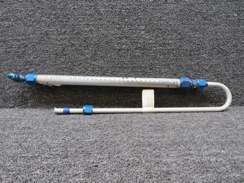 401129-501 Grumman AA1A Fuel Manometer Assembly LH (Worn Paint)