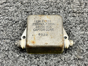 23939-A-7789A Captor EMI Noise Filter Assembly (28V, 40A)