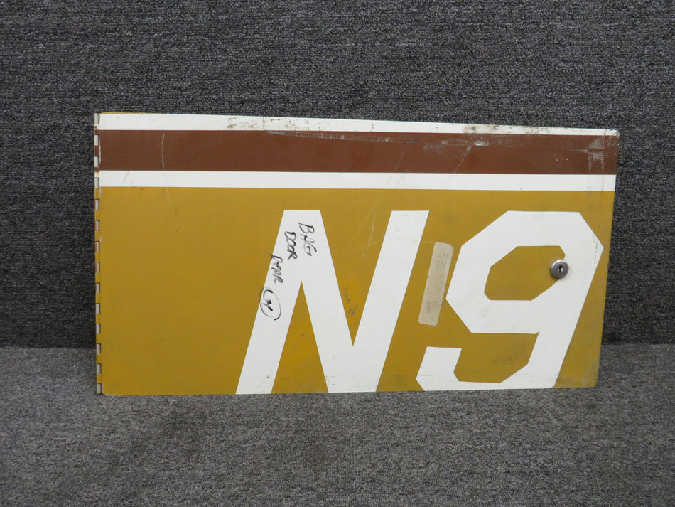 5102283-502 Grumman AA-5A Baggage Door Assembly (Striped) (Worn Paint)