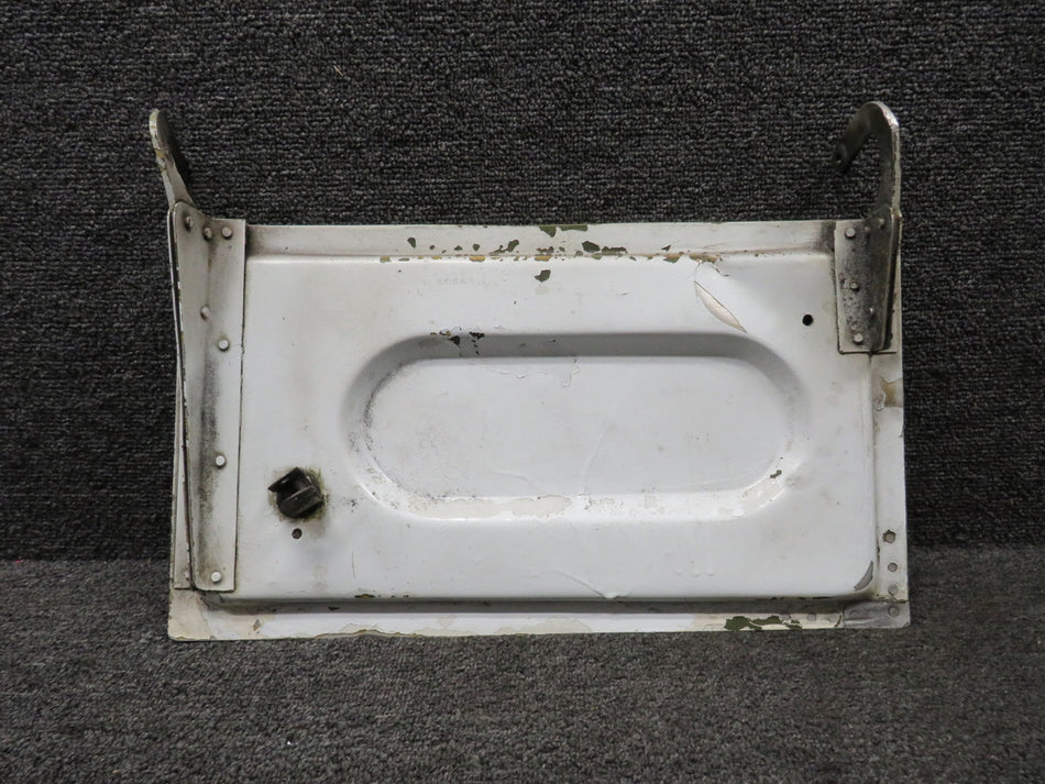 21112-000 Piper PA24-180 Nose Gear Door Assembly (White) (Worn)
