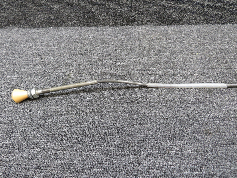35-815034, S-167-21 Beech 35-A33 Parking Brake Control Cable Wiring and Housing