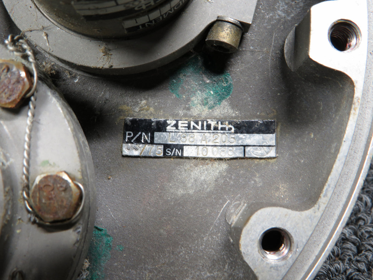 L88A205 Zenith Fuel Valve Block Assembly – BAS Part Sales