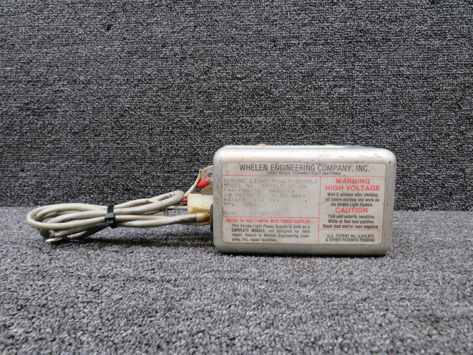 01-0265574-10 Whelen A490-T-DF-28 Strobe Light Power Supply (Volts: 28)
