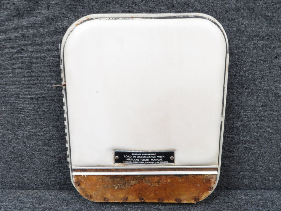 35-410070-81 Beech B-55 Baron Baggage Door AFT (Broke Latch)