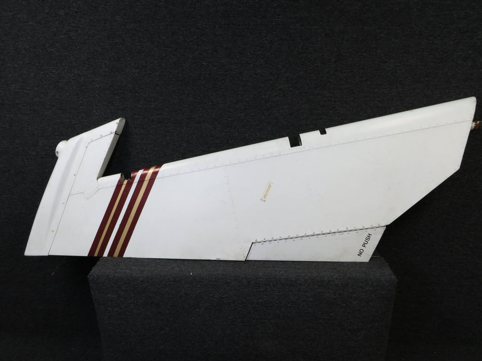 0831002-50 Cessna C-310R Rudder and Tab Assembly (Chipped Paint)
