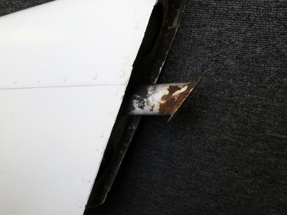 0831002-50 Cessna C-310R Rudder and Tab Assembly (Chipped Paint)