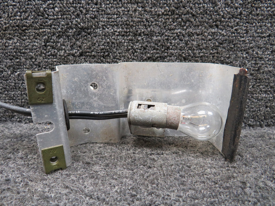 0762036-1 Cessna 182P Courtesy Light Shield Assembly with Bulb Minus Screw