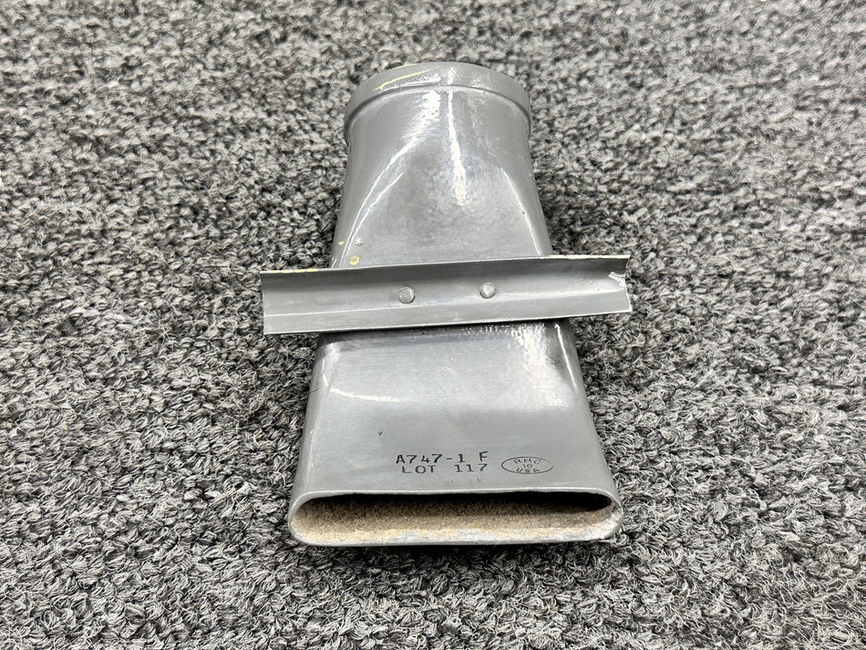 A747-1 Robinson R22 Blower Duct Nozzle with Bracket