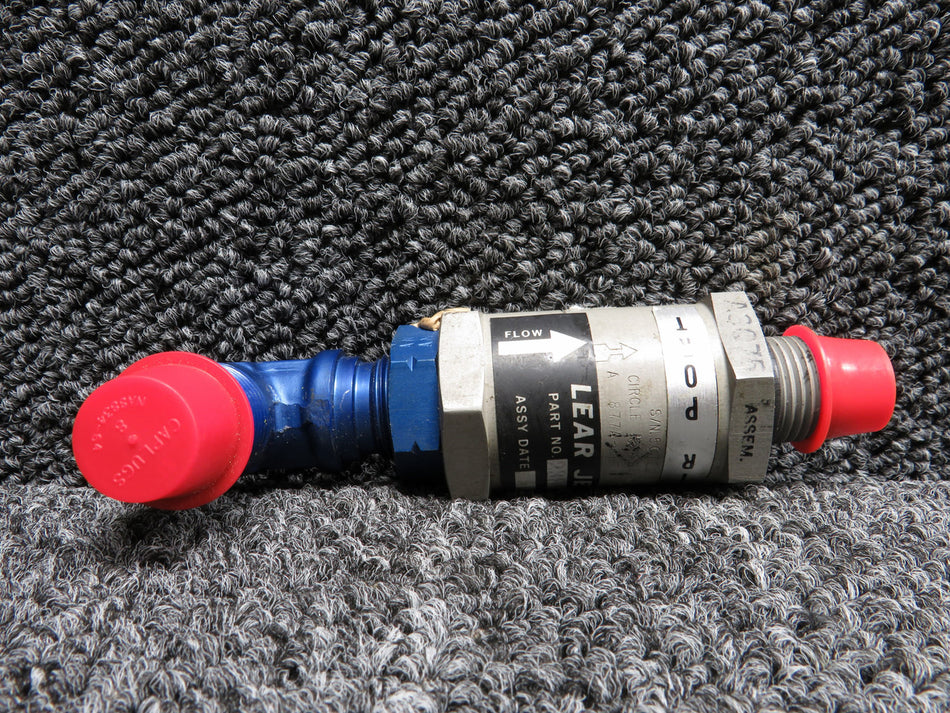 2380103-1 (Alt: 877A-8BT-3) LearJet Circle Seal Check Valve Assembly