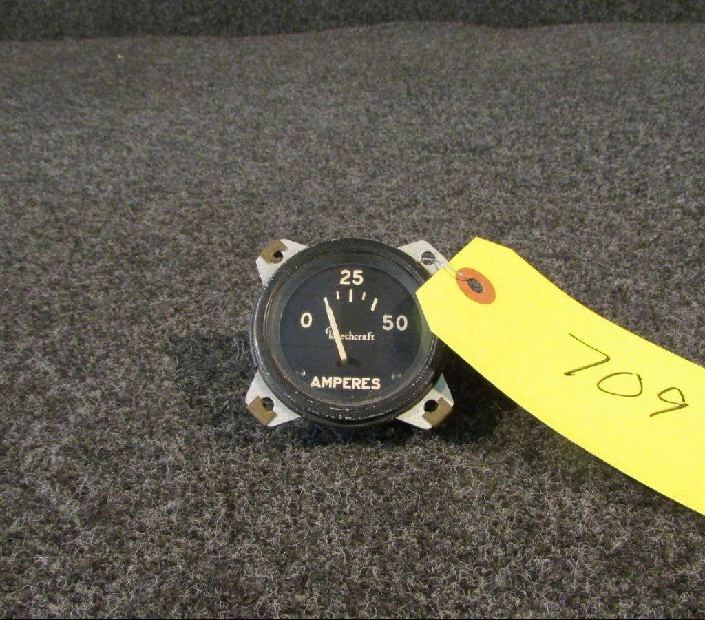 Beechcraft Ammeter Indicator BAS Part Sales | Airplane Parts