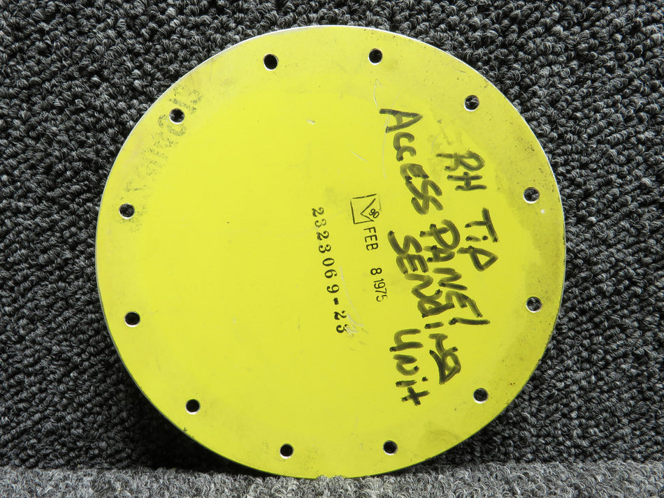2323069-23 Lear L-25D Tip Access Panel Sending Unit RH