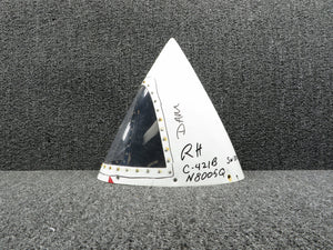 0823411-216 Cessna C-421B Nose Cap Tip Tank Assembly RH Large Lens