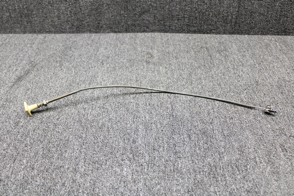 S1517-10 Cessna 210L Fuel Strainer Drain Control Cable (Length: 20.75”)