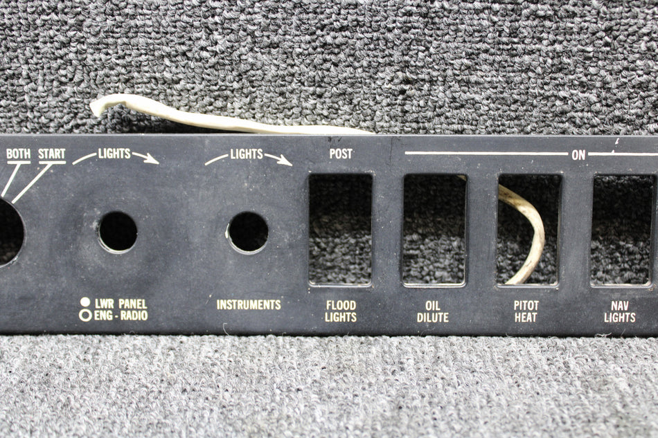 801833 (Alt: 1213314-7) Scott Electroluminescent Switch Panel Cover