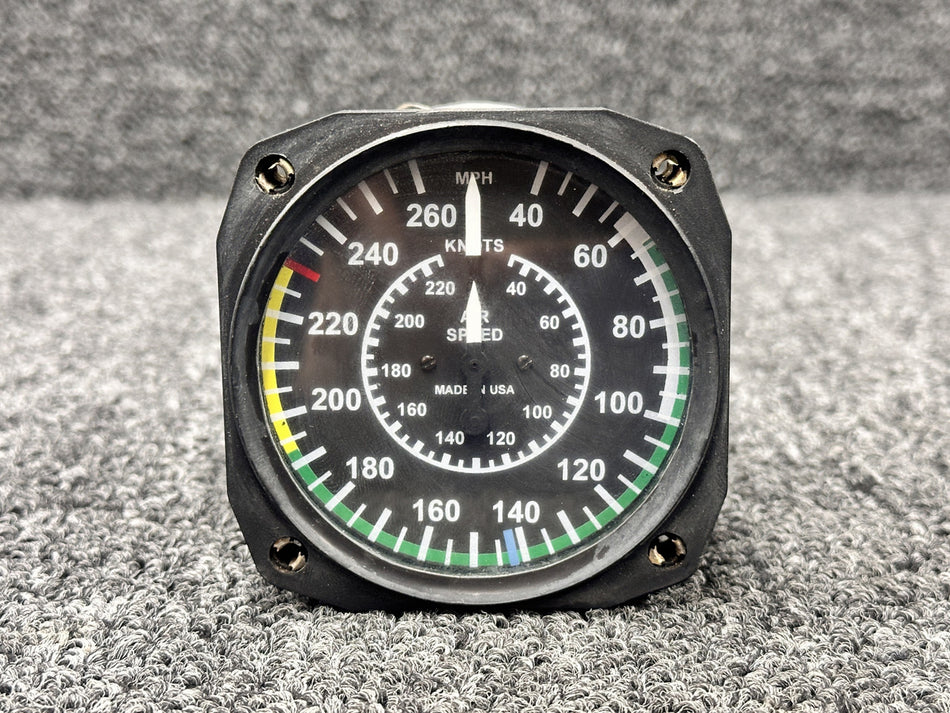 16-310-261D Uma True Airspeed Indicator (Knots: 0-225)