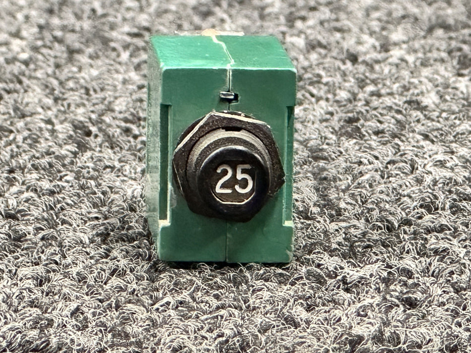 3TC7-25 (Alt: MS25244-25) Klixon Circuit Breaker (25A)