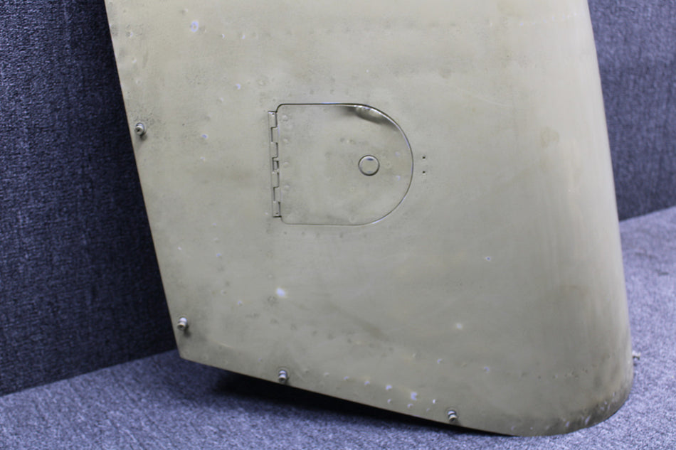 1252400-33 (Use: 1252400-81) Cessna 210L Cowl Assy Half Upper LH w Doors (Zinc)