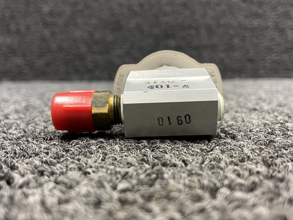 4110-401-4 (Alt: 767-061) Aerox Single Oxygen Outlet (Straight Thru Fitting)