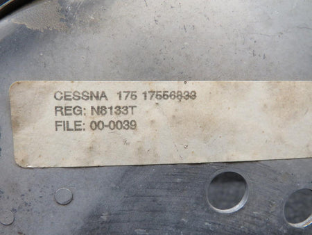 Cessna Aircraft Co 0550228-37 Cessna 175B Aft Bulkhead Assembly (Dented)