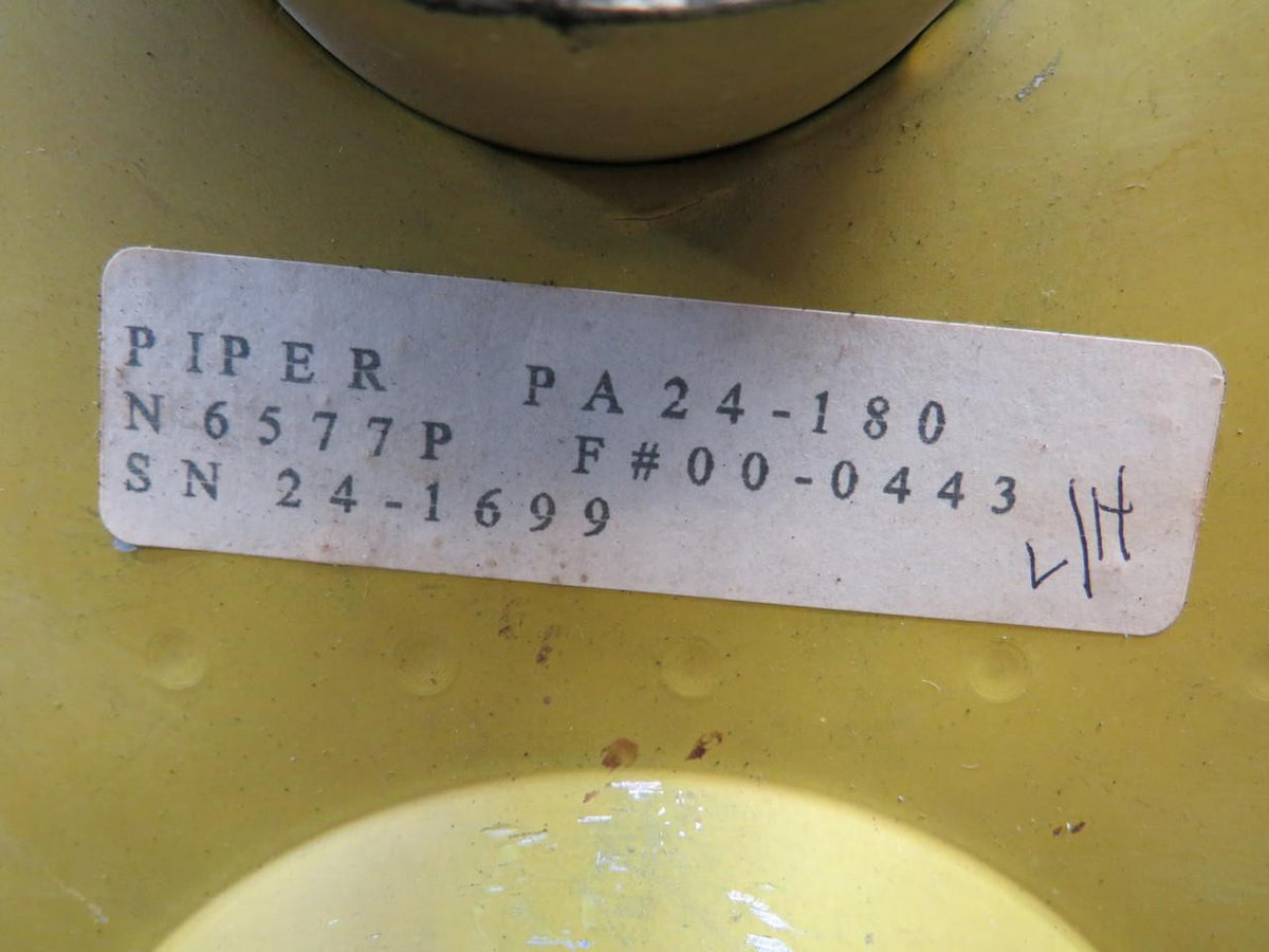 Piper Aircraft 23426-002 Piper PA24-180 Fuel Cell Access Adapter Plate Assembly LH