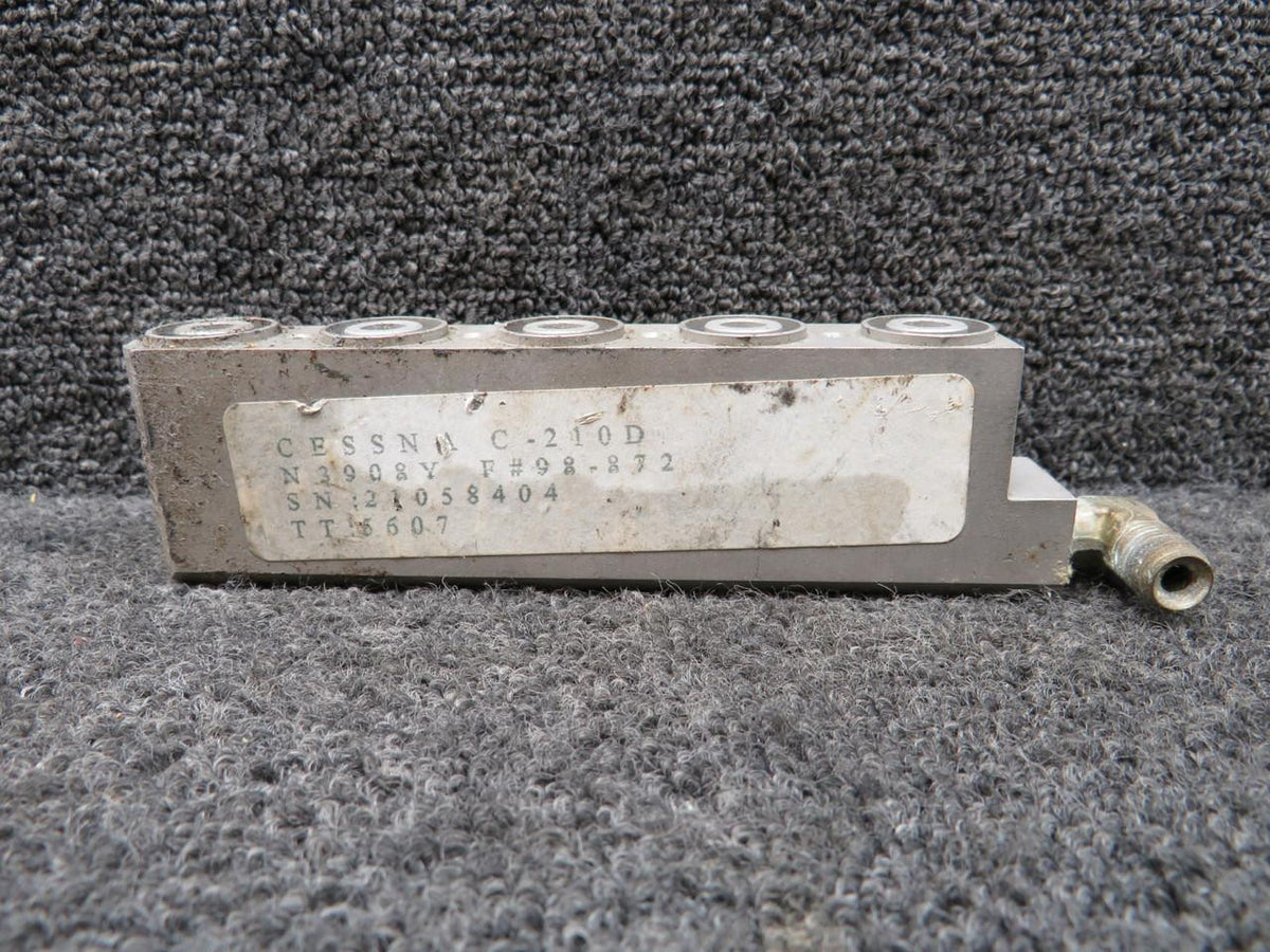 Zep Aero 0800045-9 Zep Aero Cessna 210D Oxygen Outlet Assembly