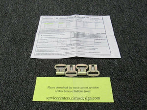 70109-001 Cirrus SR20/22 Baggage Door Strap Kit W/ 8130-3 (SA)