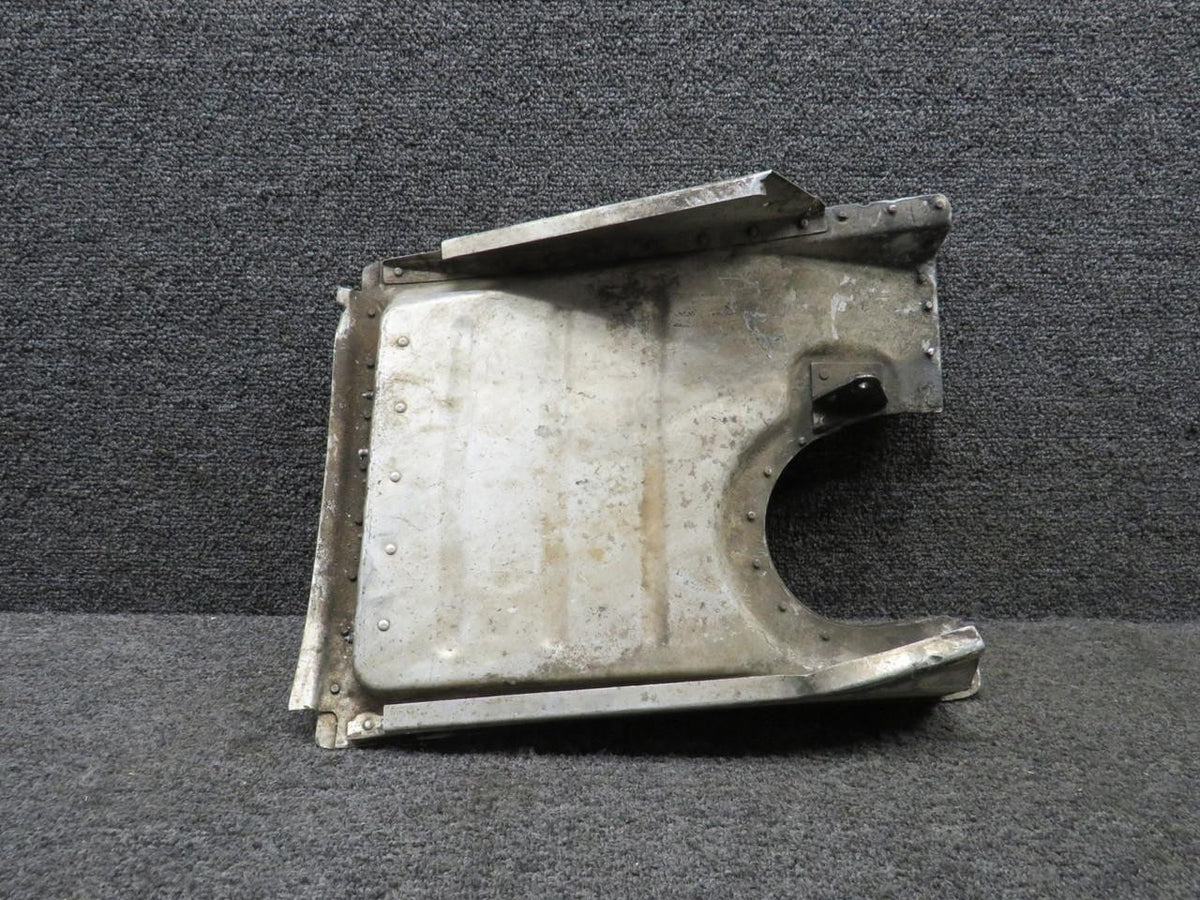 Cessna Aircraft Parts 1213070-3 Cessna 210A Cowl Flap Door Assembly LH (Worn) (Dented)