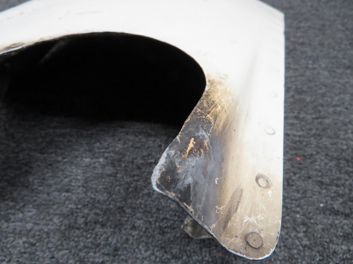 Cessna Aircraft Parts 1213070-3 Cessna 210A Cowl Flap Door Assembly LH (Worn) (Dented)