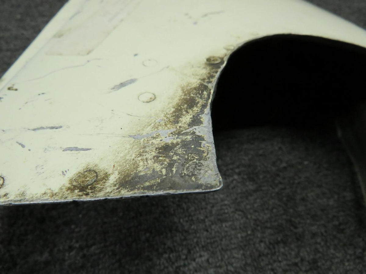 Cessna Aircraft Parts 1213070-3 Cessna 210A Cowl Flap Door Assembly LH (Worn) (Dented)