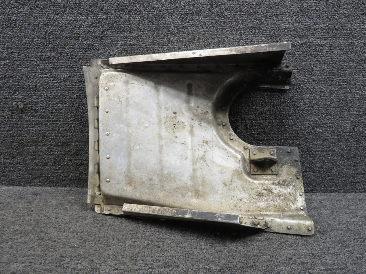 Cessna Aircraft Parts 1213070-4 Cessna 210A Cowl Flap Door Assembly RH (Worn) (Dented)