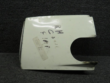Cessna Aircraft Parts 1213070-4 Cessna 210A Cowl Flap Door Assembly RH (Worn) (Dented)