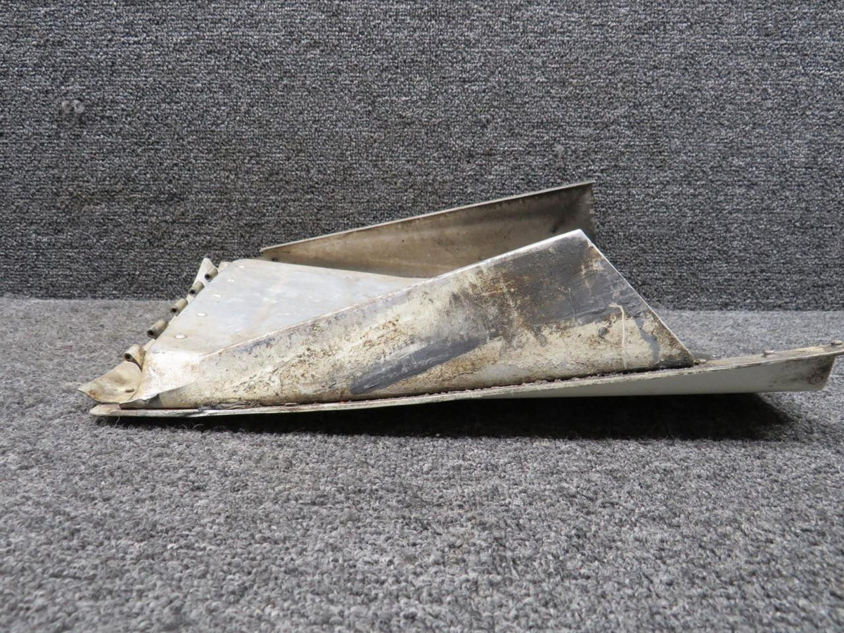 Cessna Aircraft Parts 1213070-4 Cessna 210A Cowl Flap Door Assembly RH (Worn) (Dented)