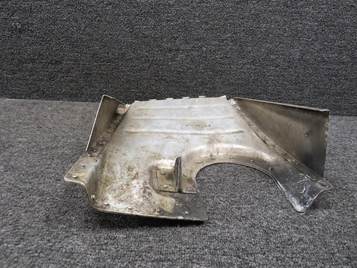 Cessna Aircraft Parts 1213070-4 Cessna 210A Cowl Flap Door Assembly RH (Worn) (Dented)