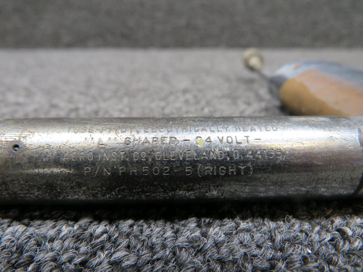 Aero Instruments PH502-5 Aero Instruments Heated Pitot Tube (Worn Tube) (Volts: 24)