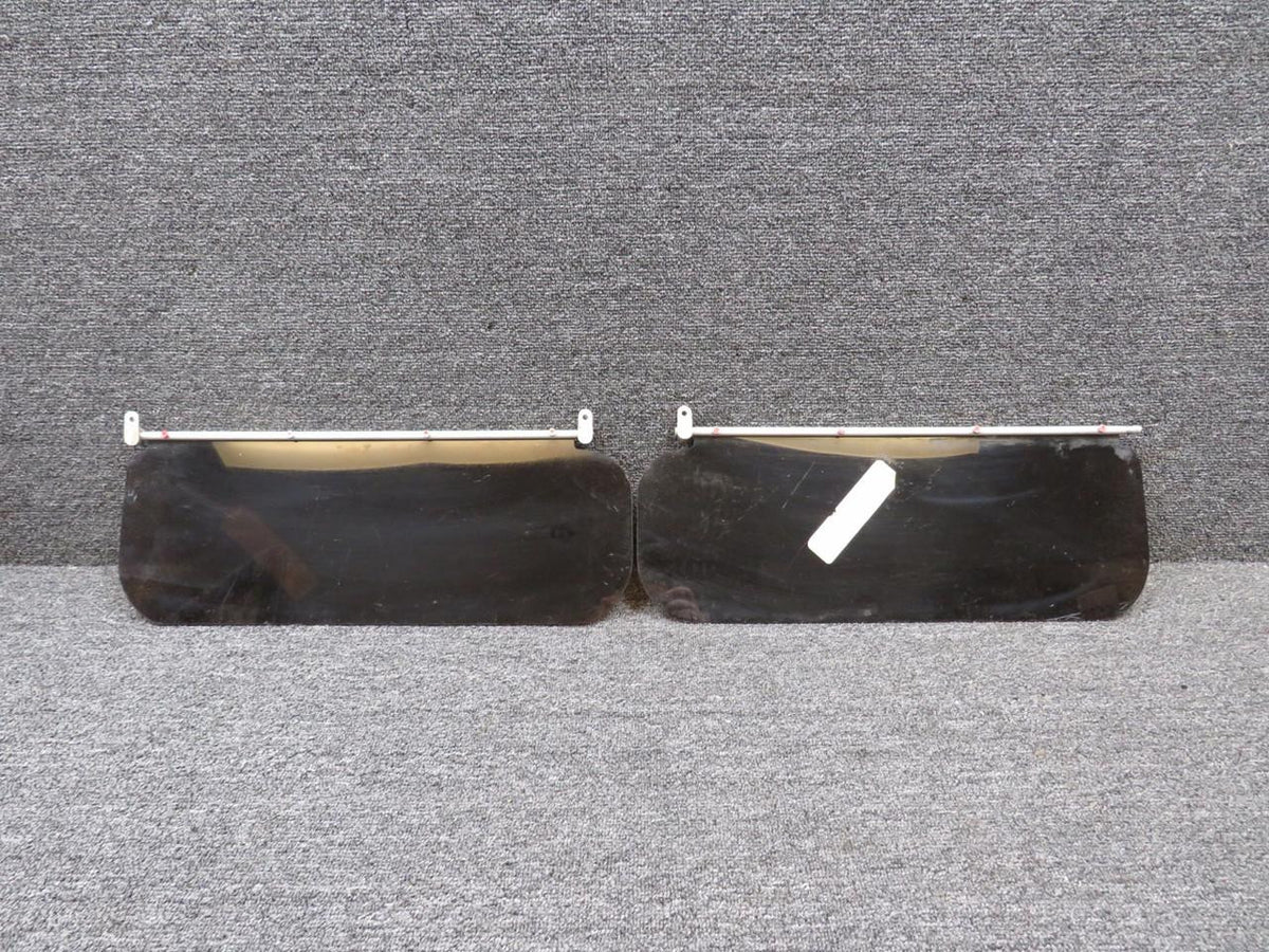 Piper Aircraft 23040-008 Piper PA24-180 Transparent Sun Visor Assembly (Worn) (Grey)