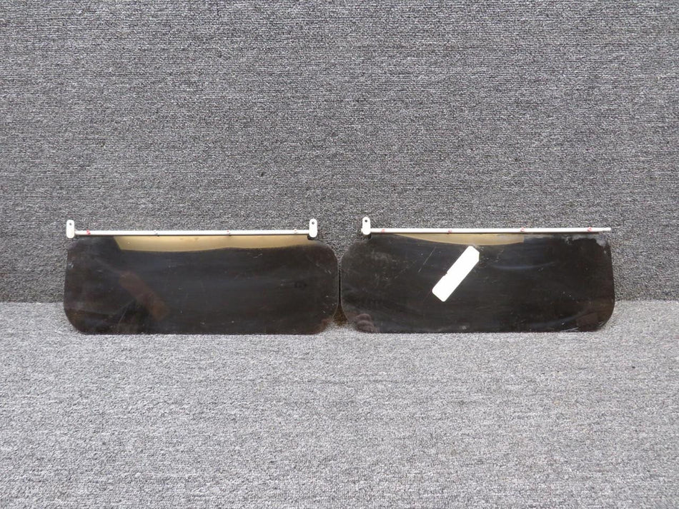 Piper Aircraft 23040-008 Piper PA24-180 Transparent Sun Visor Assembly (Worn) (Grey)
