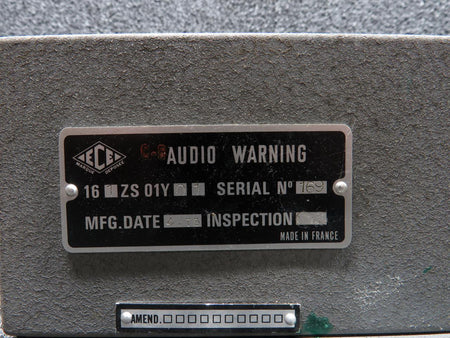 Ace Products 161ZS01Y01 A.C.E. Dassault FA-10 Audio Warning