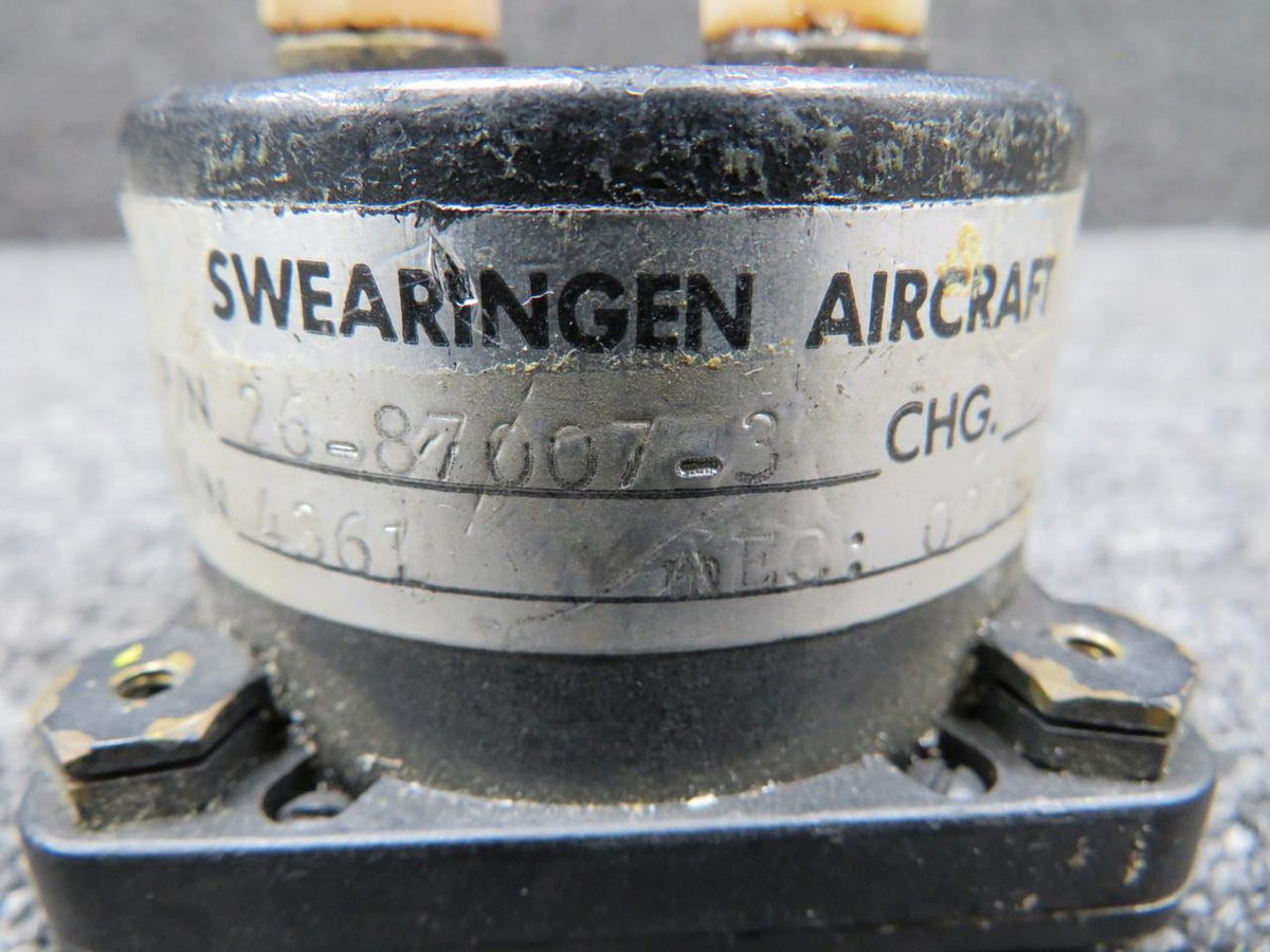 Swearingen 26-87007-3 Swearingen De-Icing Pressure Indicator (Chipped Paint)