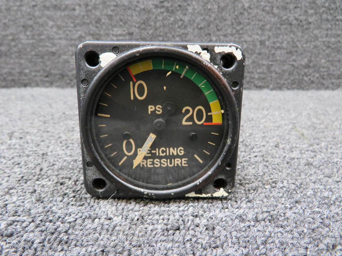 Swearingen 26-87007-3 Swearingen De-Icing Pressure Indicator (Chipped Paint)