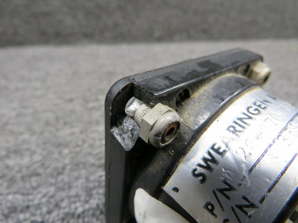 Swearingen 26-87007-3 Swearingen De-Icing Pressure Indicator (Chipped Mount)