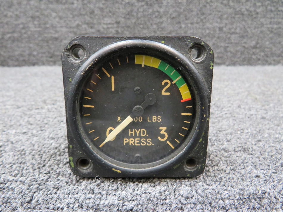 Swearingen 27-81007-3 Swearingen Hydraulic Pressure Indicator (Worn Mount)